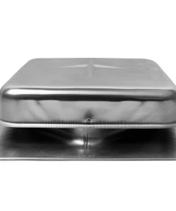 New ✨ Air Vent Roof Louvers Gray Aluminum Square Roof Louver ✔️ -Roofing shop online 11023174 scaled