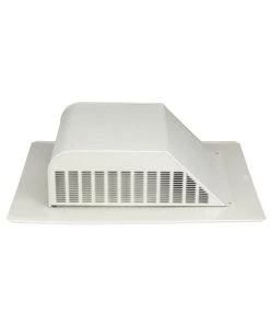 Top 10 ✔️ Air Vent Roof Louvers Gray Aluminum Slant-Back Roof Louver ⭐ -Roofing shop online 11090994