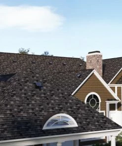 Outlet 🔔 Air Vent Roof Louvers Black Aluminum Slant-Back Roof Louver ✨ -Roofing shop online 11136762