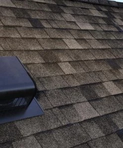 Outlet 🔔 Air Vent Roof Louvers Black Aluminum Slant-Back Roof Louver ✨ -Roofing shop online 11136763