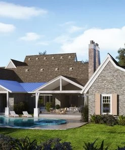 Coupon ⌛ Air Vent Roof Louvers Weatherwood Aluminum Slant-Back Roof Louver 🎁 -Roofing shop online 11136772