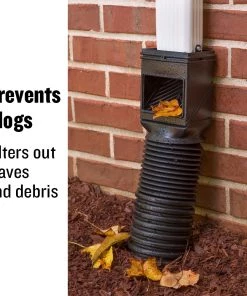 Best reviews of 🎁 Amerimax Downspouts & Components Vinyl Downspout Guard 👍 -Roofing shop online 11290765