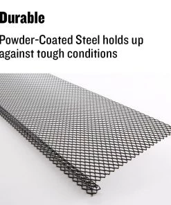 Budget 😀 Amerimax Gutter Parts & Accessories Lock-in Gutter Guard Black ⭐ -Roofing shop online 11290794