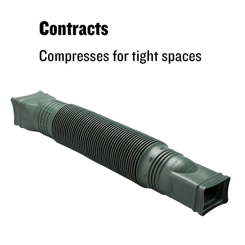 Top 10 β€οΈ Amerimax Downspouts & Components FLEX-A-SPOUT Vinyl 24-in Green Downspout Extension π 5 Top 10 β€οΈ Amerimax Downspouts & Components FLEX-A-SPOUT Vinyl 24-in Green Downspout Extension π - Image 3