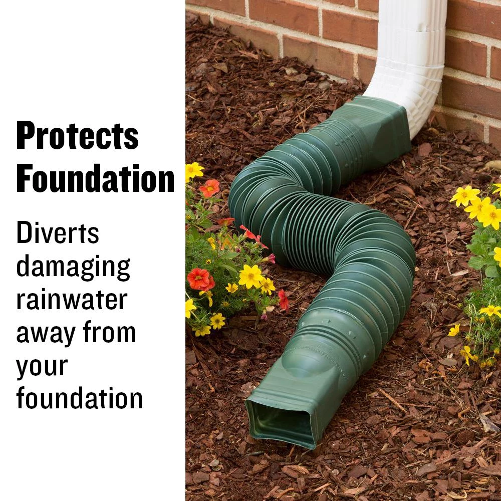 Top 10 β€οΈ Amerimax Downspouts & Components FLEX-A-SPOUT Vinyl 24-in Green Downspout Extension π 7 Top 10 β€οΈ Amerimax Downspouts & Components FLEX-A-SPOUT Vinyl 24-in Green Downspout Extension π - Image 5