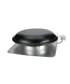 Buy 🤩 Air Vent Power Roof Vents 1,500-CFM Black Galvanized Steel Electric Power Roof Vent 🛒 -Roofing shop online 11376895