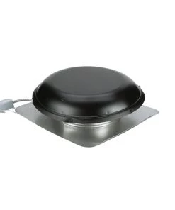 Buy 🤩 Air Vent Power Roof Vents 1,500-CFM Black Galvanized Steel Electric Power Roof Vent 🛒 -Roofing shop online 11376901
