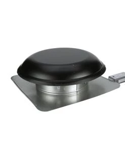 Best deal 💯 Air Vent Power Roof Vents 1,500-CFM Black Galvanized Steel Electric Power Roof Vent ⌛ -Roofing shop online 11376928