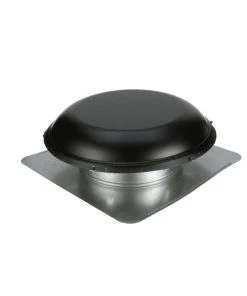 Best deal 💯 Air Vent Power Roof Vents 1,500-CFM Black Galvanized Steel Electric Power Roof Vent ⌛ -Roofing shop online 11376934