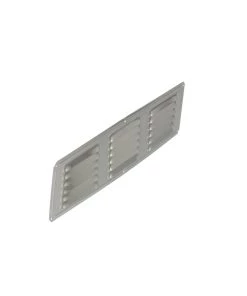 Outlet ⌛ Air Vent Soffit Vents 4-in x 16-in Mill Aluminum Soffit Vent 🔥 -Roofing shop online 13022717
