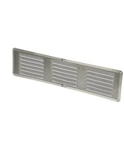 Outlet ⌛ Air Vent Soffit Vents 4-in x 16-in Mill Aluminum Soffit Vent 🔥 -Roofing shop online 13022728