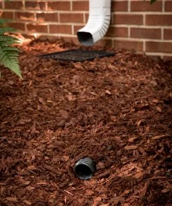 Coupon ✔️ Amerimax Downspouts & Components StealthDrain Catch Basin Vinyl 12-in Black Downspout Extension 🎉 -Roofing shop online 14127786