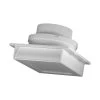 Budget 🌟 IMPERIAL Soffit Vents 5.25-in L White Plastic Soffit Vent ✔️
