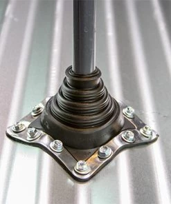 Deals 🔔 Oatey Flashings Galvanized Master Flashing 5-3/4-in x 8-in Galvanized Steel Vent and Pipe Flashing 😍 -Roofing shop online 14571424