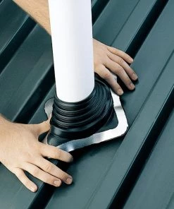 Deals 🔔 Oatey Flashings Galvanized Master Flashing 5-3/4-in x 8-in Galvanized Steel Vent and Pipe Flashing 😍 -Roofing shop online 14571425