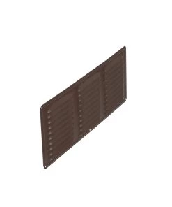 New 🛒 Air Vent Soffit Vents 6-in x 16-in Brown Aluminum Soffit Vent 😍 -Roofing shop online 14612194