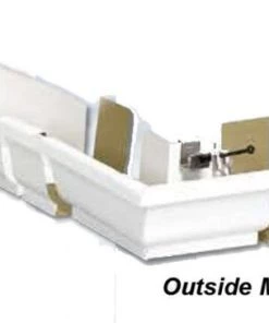Wholesale 𧨠Amerimax Gutters 5.5-in x 10.5-in White K Style Gutter End with Drop π 7 Wholesale 𧨠Amerimax Gutters 5.5-in x 10.5-in White K Style Gutter End with Drop π -Roofing shop online 15011707 scaled