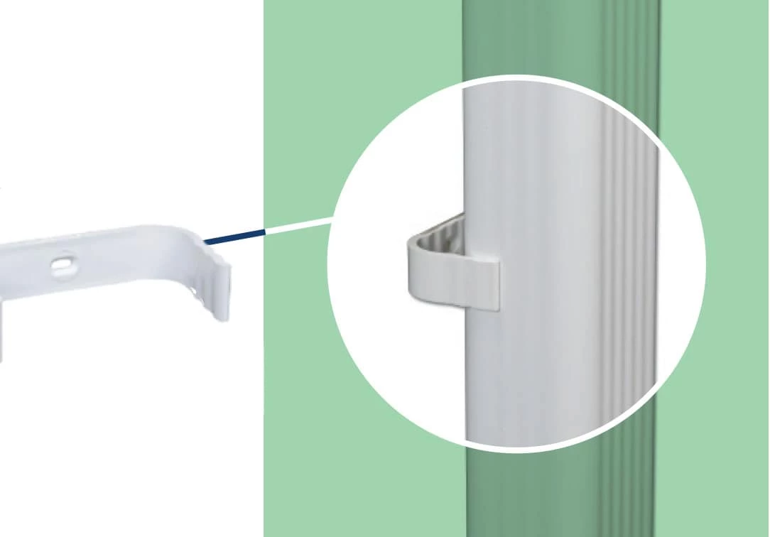 Best Pirce β Amerimax Gutter Parts & Accessories Vinyl K Style Downspout Band π 4 Best Pirce β Amerimax Gutter Parts & Accessories Vinyl K Style Downspout Band π - Image 2