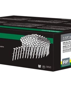 Wholesale 🎉 Metabo HPT 1-1/4-in 15-Gauge Electro-Galvanized Steel Pneumatic Roofing Nails (7200-Count) 😍 -Roofing shop online 15590463 scaled