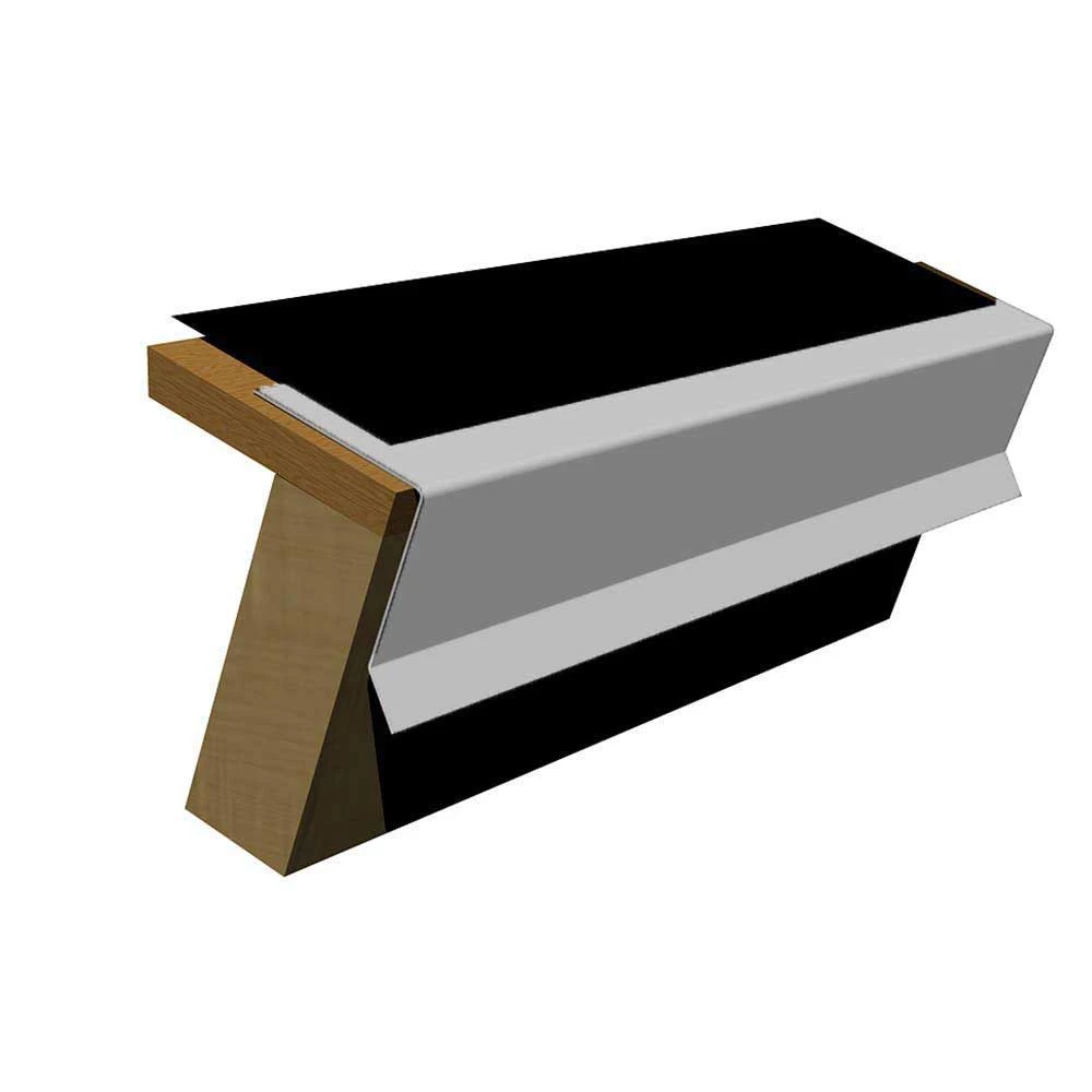 Hot Sale ✔️ Gibraltar Building Products Flashings 2-in x 10-ft White Galvanized Steel Drip Edge ⌛ 4 Hot Sale ✔️ Gibraltar Building Products Flashings 2-in x 10-ft White Galvanized Steel Drip Edge ⌛ - Image 2