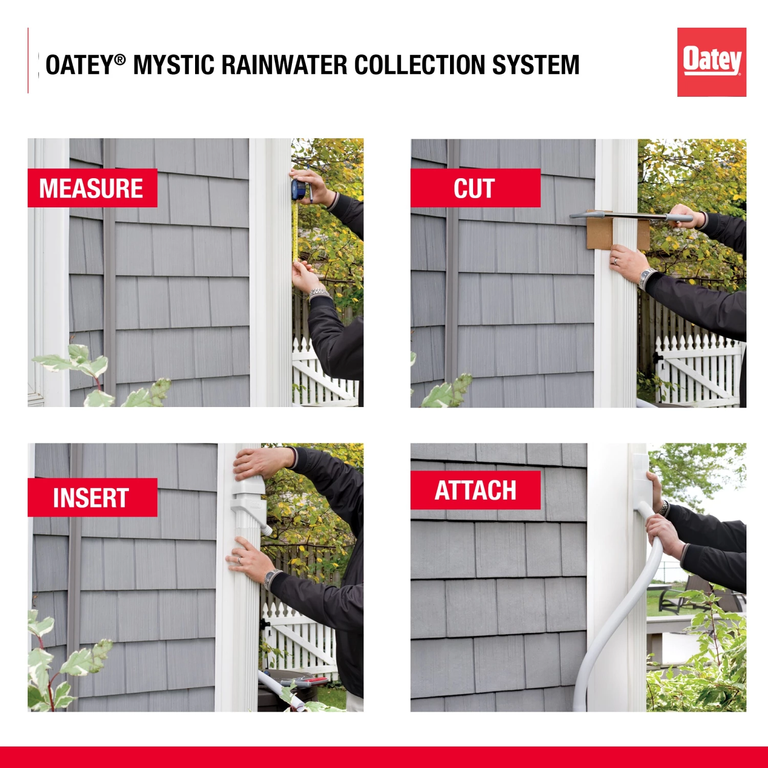 Promo π Oatey Downspouts & Components Mystic PVC 6-in White Rain Barrel Diverter π 5 Promo π Oatey Downspouts & Components Mystic PVC 6-in White Rain Barrel Diverter π - Image 3