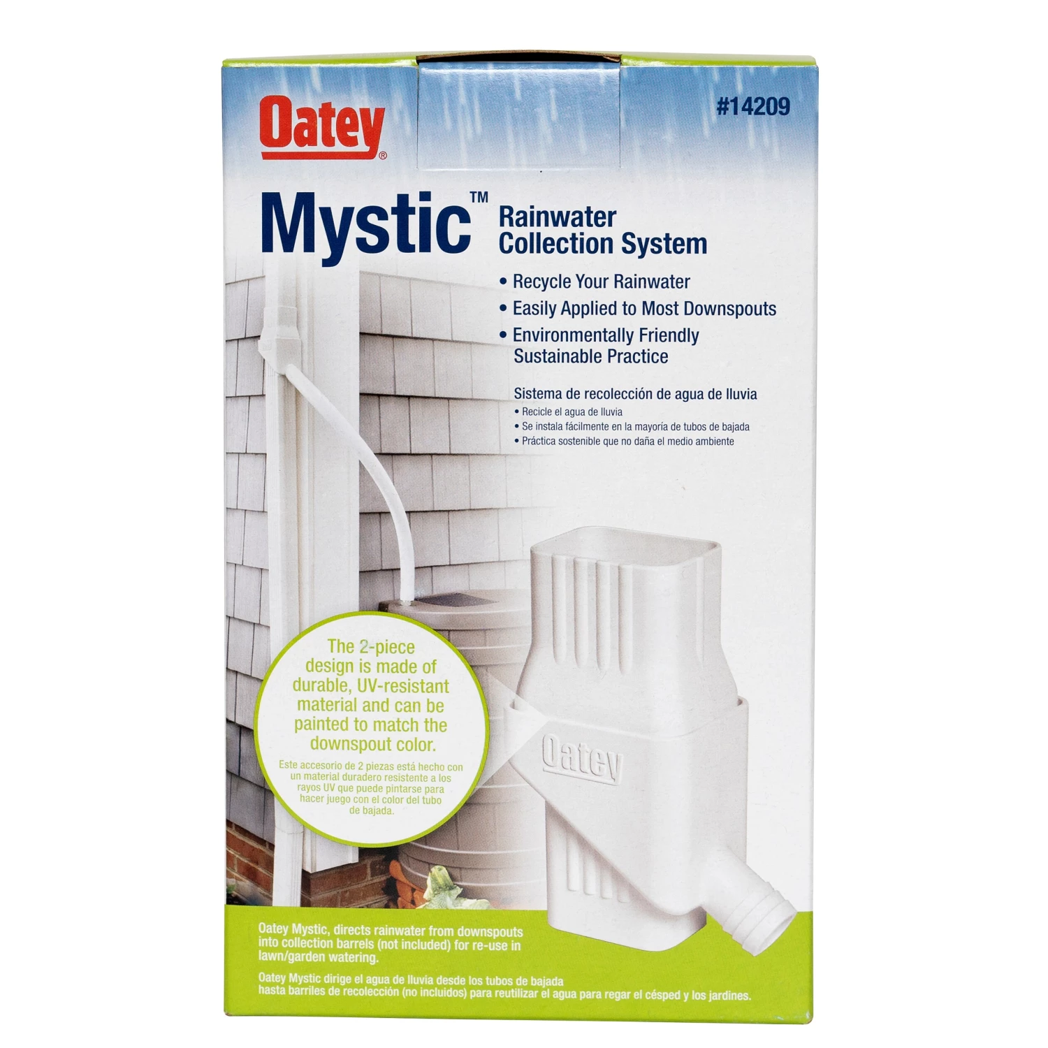 Promo π Oatey Downspouts & Components Mystic PVC 6-in White Rain Barrel Diverter π 6 Promo π Oatey Downspouts & Components Mystic PVC 6-in White Rain Barrel Diverter π - Image 4
