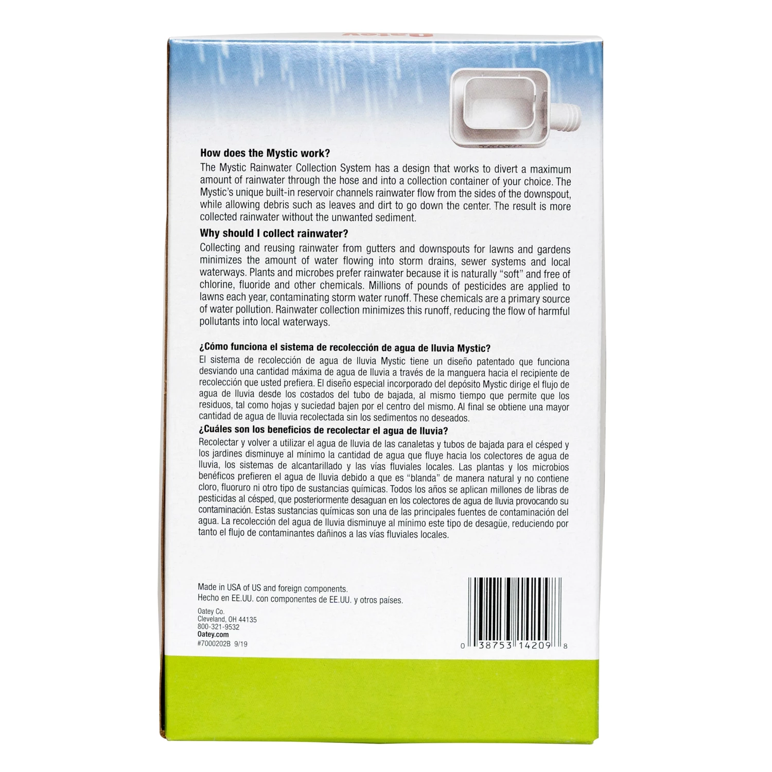 Promo π Oatey Downspouts & Components Mystic PVC 6-in White Rain Barrel Diverter π 7 Promo π Oatey Downspouts & Components Mystic PVC 6-in White Rain Barrel Diverter π - Image 5
