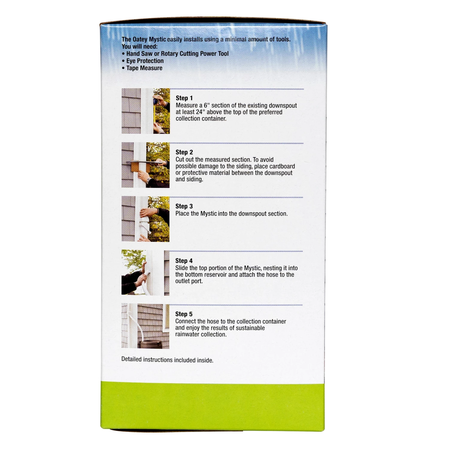 Promo π Oatey Downspouts & Components Mystic PVC 6-in White Rain Barrel Diverter π 8 Promo π Oatey Downspouts & Components Mystic PVC 6-in White Rain Barrel Diverter π - Image 6