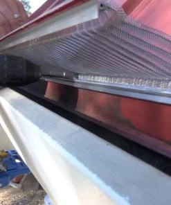 Top 10 👏 Atlas by Gutterglove Gutter Parts & Accessories Atlas Gutter Guard Stainless Steel Half Round/K Style (5.5-in x 3-ft) Gutter Guard Screen 11-Pack ⌛ -Roofing shop online 16511006