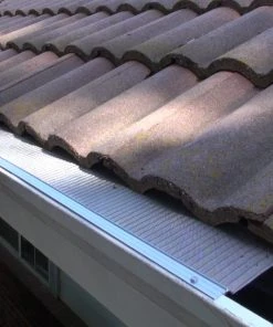 Top 10 👏 Atlas by Gutterglove Gutter Parts & Accessories Atlas Gutter Guard Stainless Steel Half Round/K Style (5.5-in x 3-ft) Gutter Guard Screen 11-Pack ⌛ -Roofing shop online 16511011