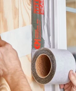 Wholesale ❤️ TITE-SEAL Flashings Self-adhesive waterproof flashing tape 4-in x 33-ft Rubberized Asphalt Roll Flashing 👍 -Roofing shop online 42096419