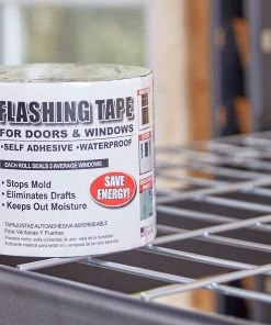 Wholesale ❤️ TITE-SEAL Flashings Self-adhesive waterproof flashing tape 4-in x 33-ft Rubberized Asphalt Roll Flashing 👍 -Roofing shop online 42096421