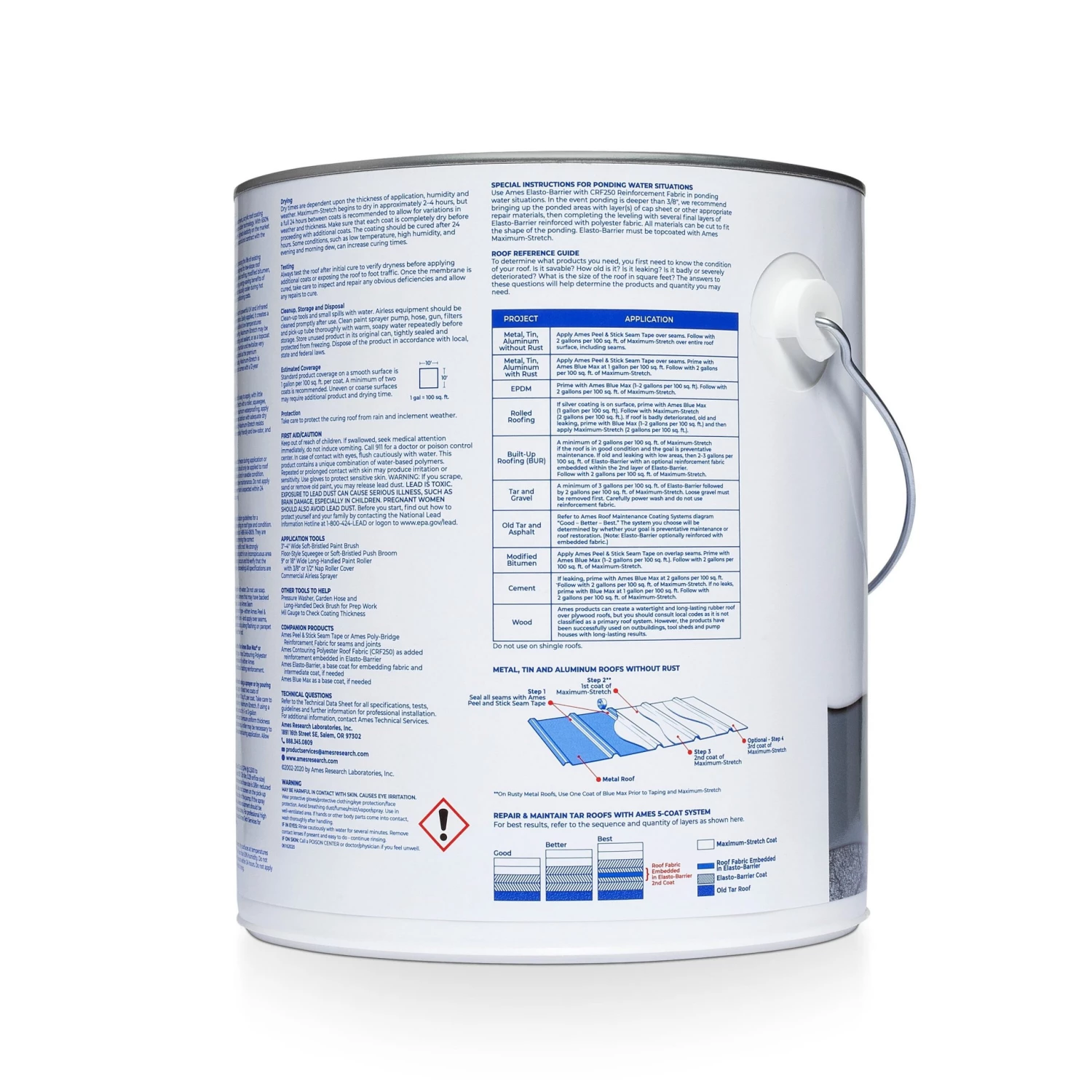 Coupon π― AMES Reflective Roof Coatings Maximum-Stretch 1-Gallon Elastomeric Reflective Roof Coating (1-year Limited Warranty) π 4 Coupon π― AMES Reflective Roof Coatings Maximum-Stretch 1-Gallon Elastomeric Reflective Roof Coating (1-year Limited Warranty) π - Image 2