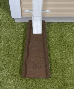 Best reviews of 🎉 Rubberific Downspouts & Components Rubber 21.5-in Brown Splash Block 🔥 -Roofing shop online 42542673