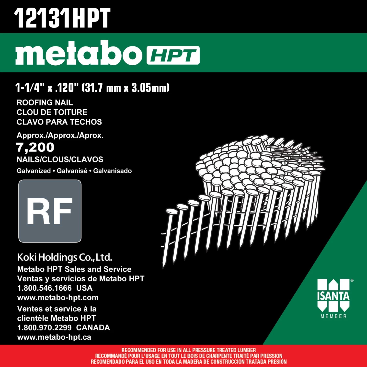 Top 10 π Metabo HPT 1-1/4-in-Gauge Hot-Dipped Galvanized Steel Pneumatic Roofing Nails βοΈ 5 Top 10 π Metabo HPT 1-1/4-in-Gauge Hot-Dipped Galvanized Steel Pneumatic Roofing Nails βοΈ - Image 3