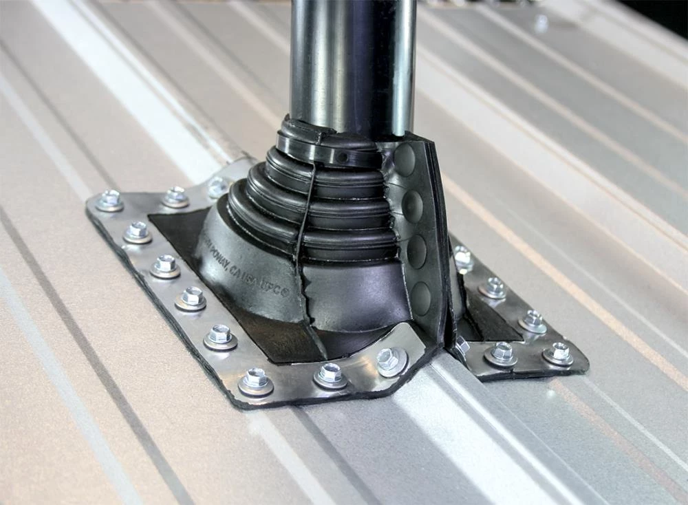 Best Pirce ๐ Oatey Flashings Retro Master Flash 8 in. x 8 in. Vent Pipe Roof Flashing with 9-1/4 in. - 16-1/4 in. Adjustable Diameter โ 4 Best Pirce ๐ Oatey Flashings Retro Master Flash 8 in. x 8 in. Vent Pipe Roof Flashing with 9-1/4 in. - 16-1/4 in. Adjustable Diameter โ - Image 2