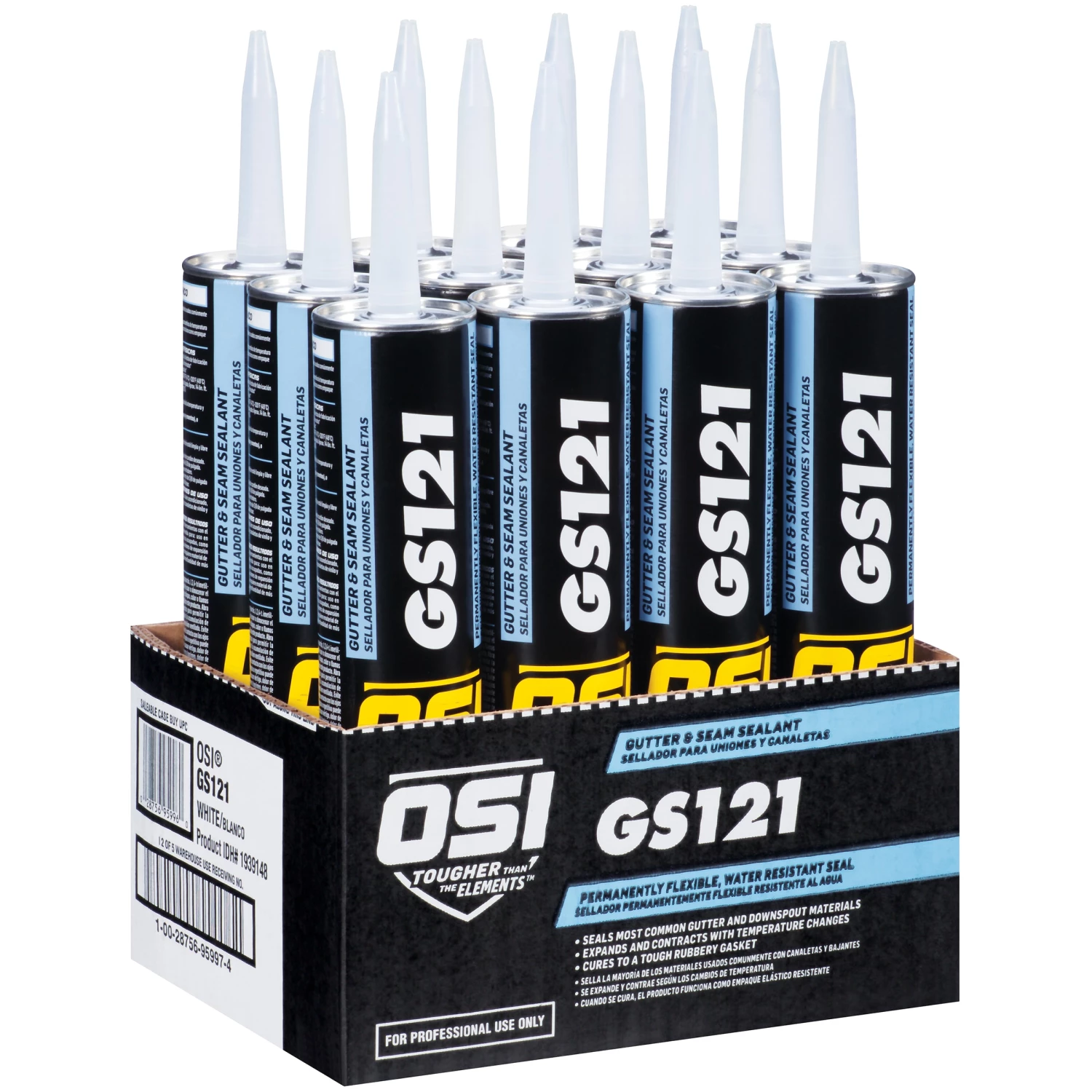 Wholesale π OSI Gutter Parts & Accessories GS121 10-fl oz Clear Synthetic Polymer Gutter Sealant β€οΈ 4 Wholesale π OSI Gutter Parts & Accessories GS121 10-fl oz Clear Synthetic Polymer Gutter Sealant β€οΈ - Image 2